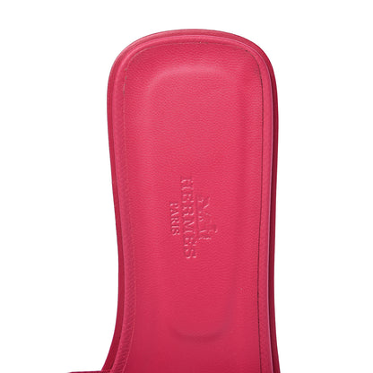 Hermes Epsom Oran Sandals 39 Pink 6 of 8