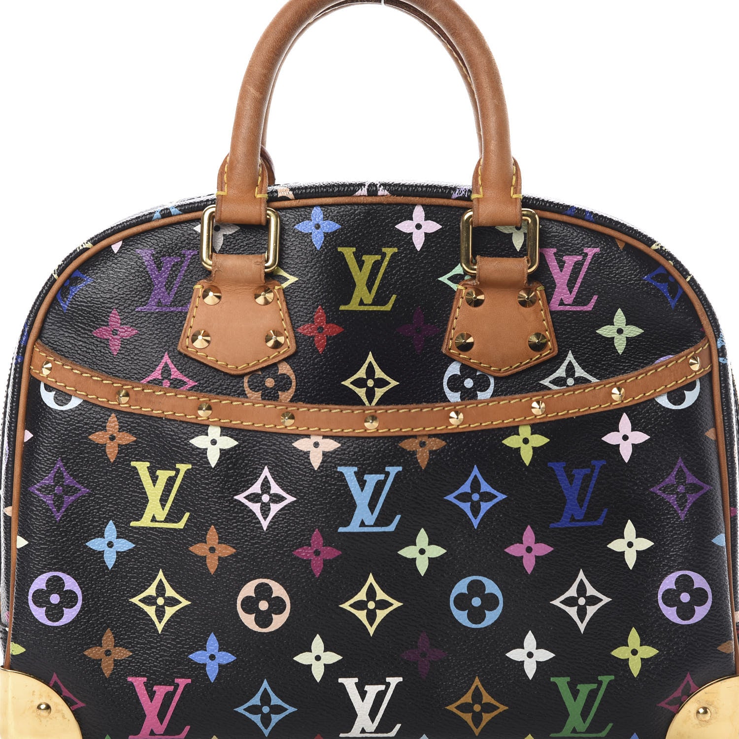 Louis Vuitton Monogram Multicolor Trouville Black 7 of 17
