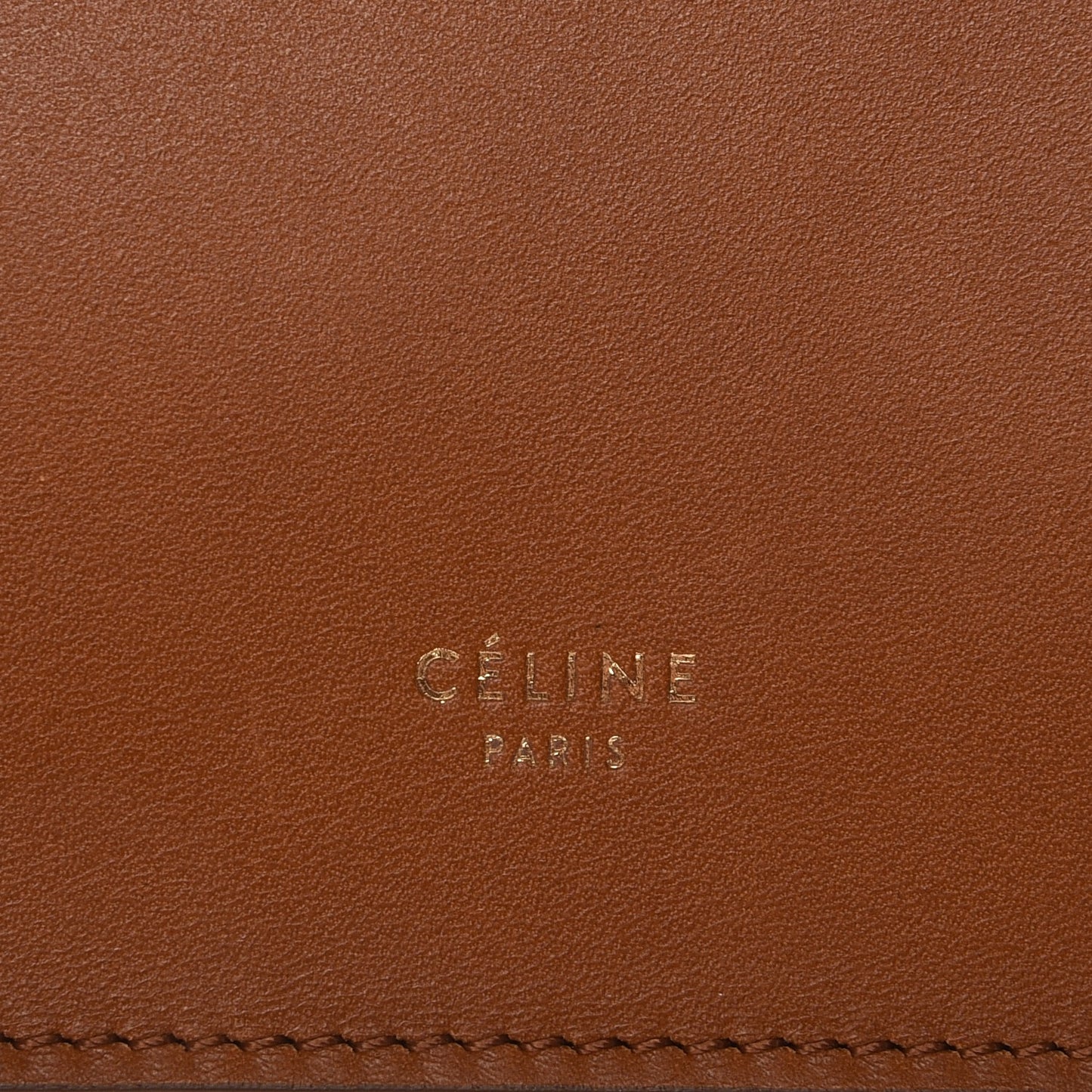 Smooth Calfskin Mini Clasp Bag Tan