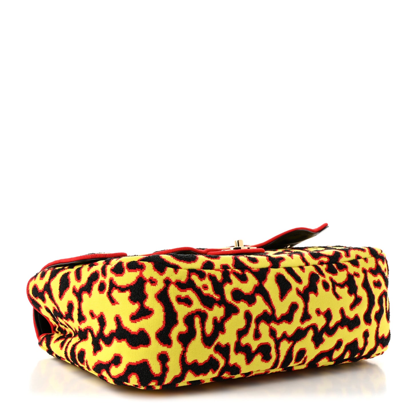 Mixed Fibers Magma Maxi Flap Yellow Black Red
