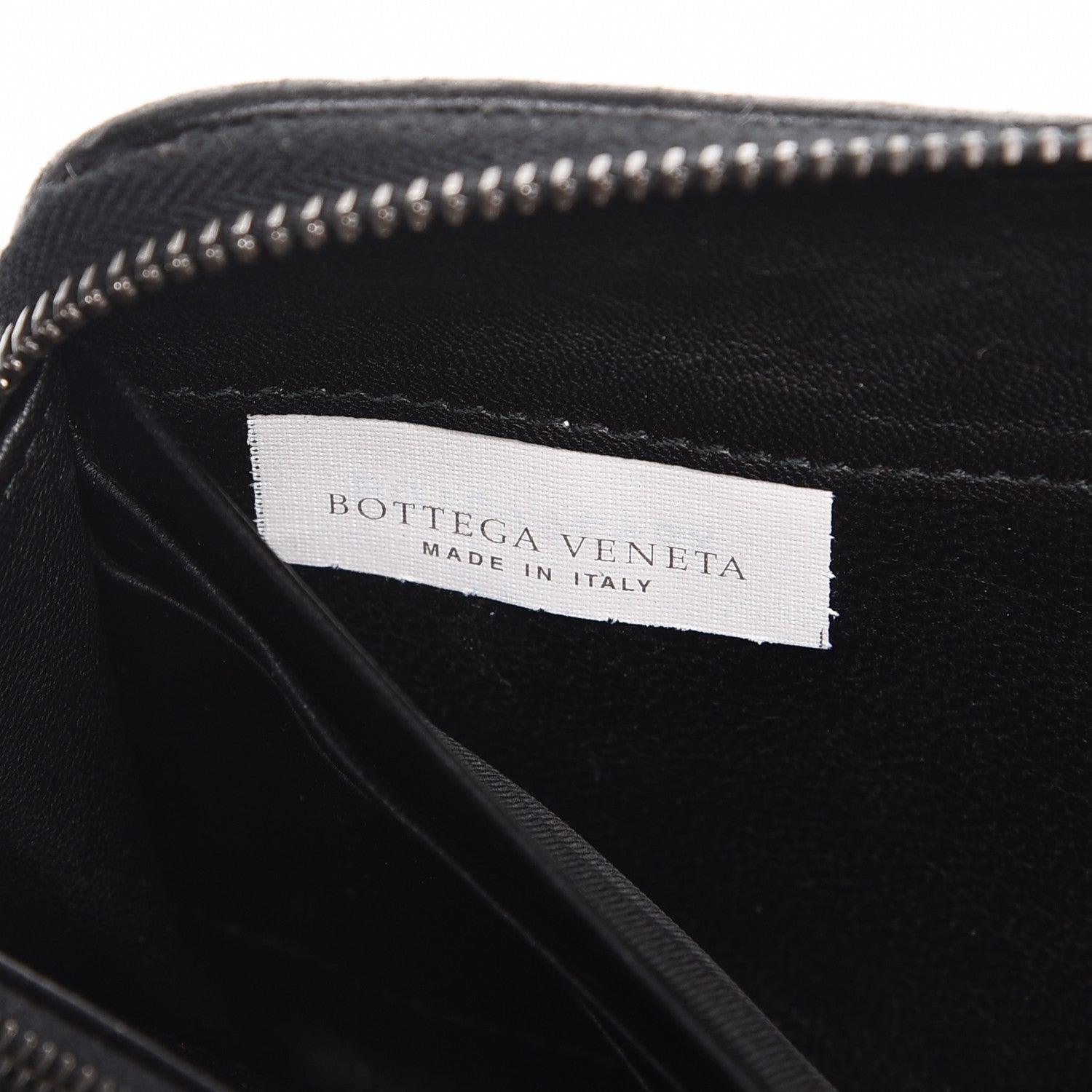 Bottega Veneta Nappa Intrecciato Ayers Zip Around Butterfly Wallet Nero Black 7 of 8