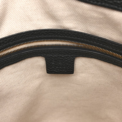 Gucci Pebbled Calfskin Large Soho Hobo Black 6 of 9