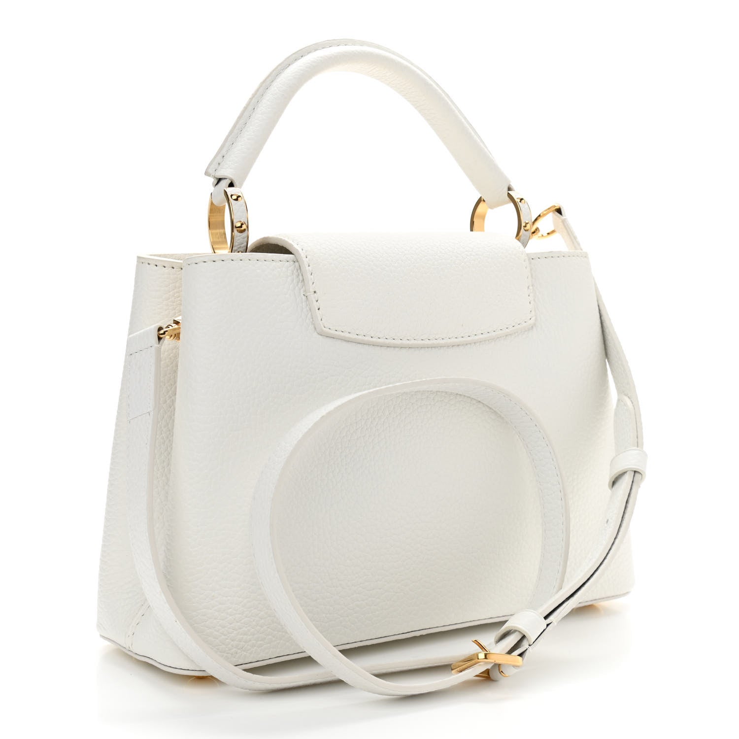 Louis Vuitton X UF Taurillon Artycapucines BB White 4 of 14