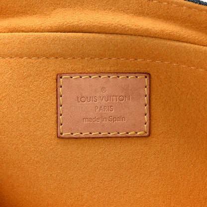 Louis Vuitton Monogram Denim Mini Pleaty Blue 6 of 9