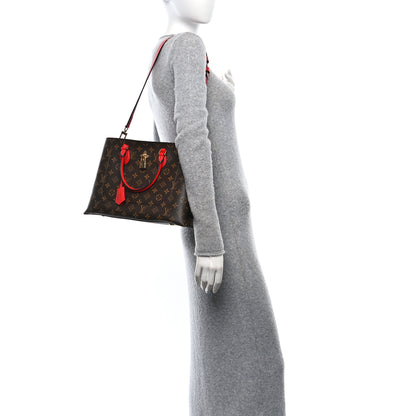 Louis Vuitton Monogram Flower Tote Coquelicot 2 of 9