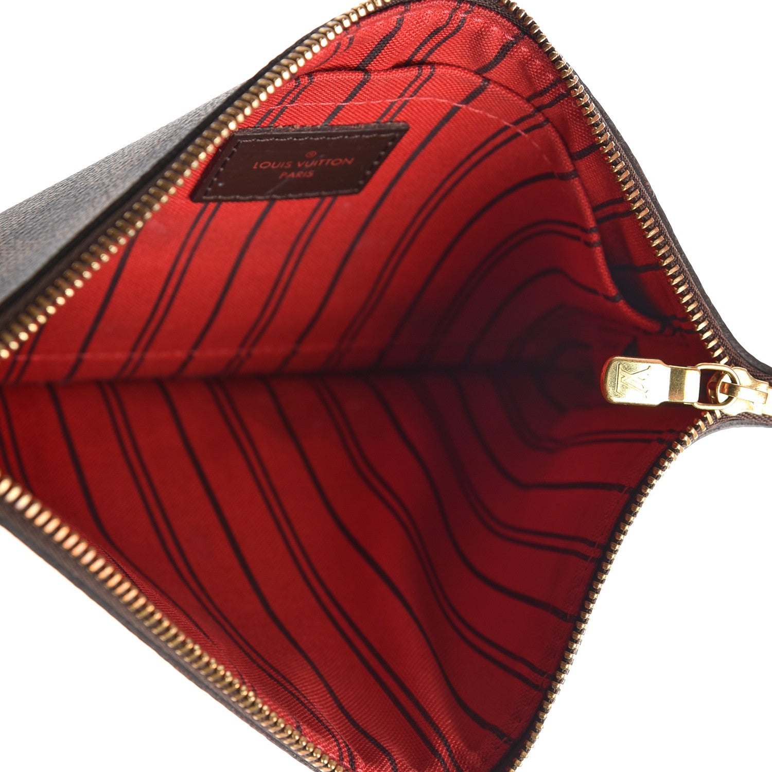 Louis Vuitton Damier Ebene Neverfull MM GM Pochette 4 of 4