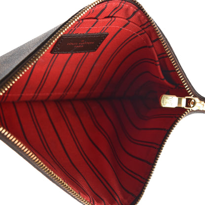 Louis Vuitton Damier Ebene Neverfull MM GM Pochette 4 of 4