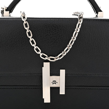 Hermes Chevre Chamkila Cinhetic Boxy Top Handle Bag Black 7 of 11