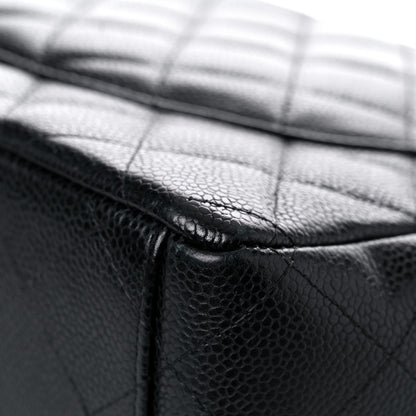 Chanel Caviar Quilted Maxi Double Flap Black 10 of 14