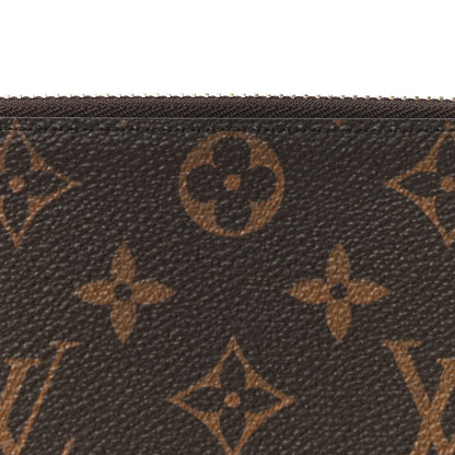 Louis Vuitton Monogram Clemence Wallet Fuchsia 7 of 10