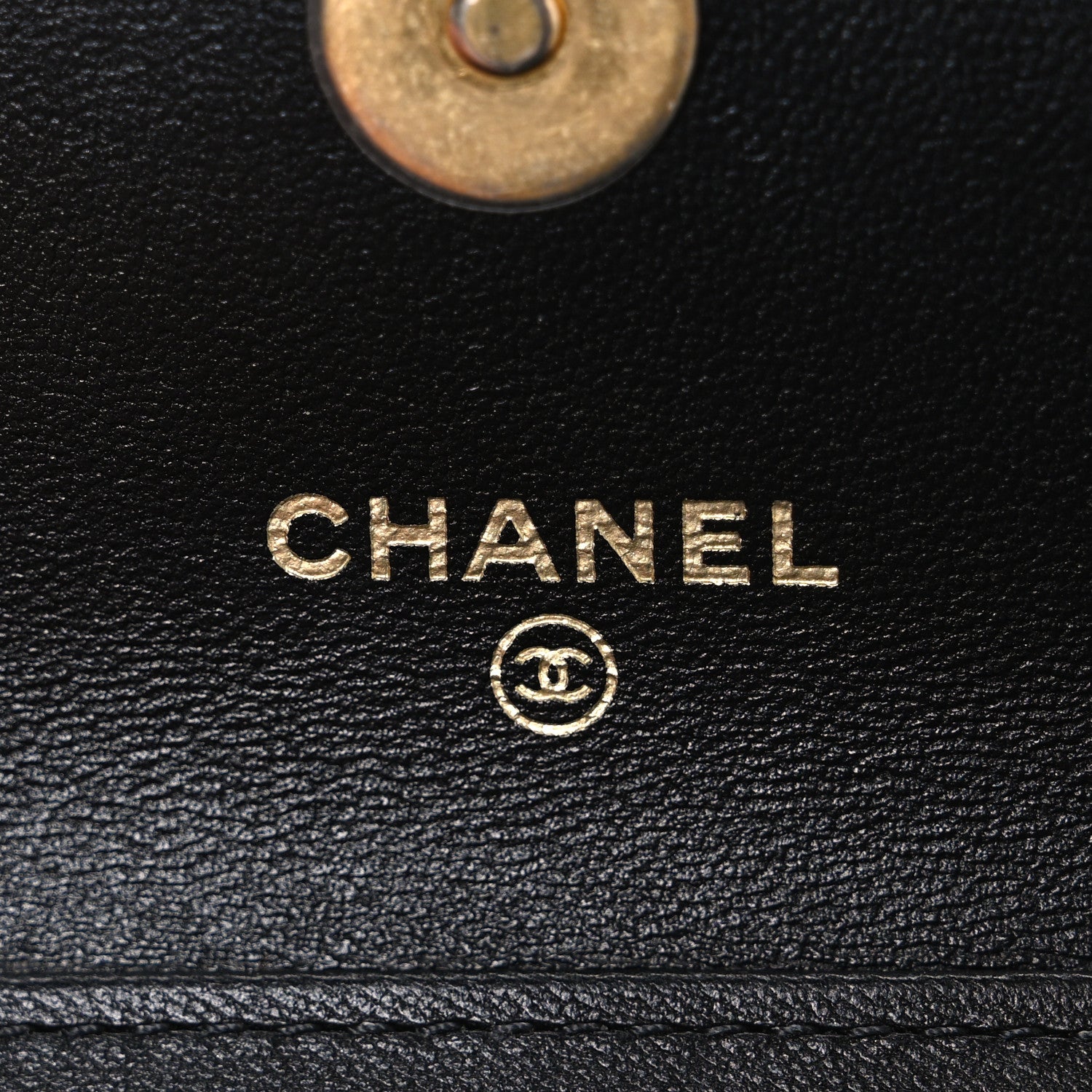 Chanel Lambskin Enamel Quilted Coco Hearts Clutch With Chain Black 6 of 11