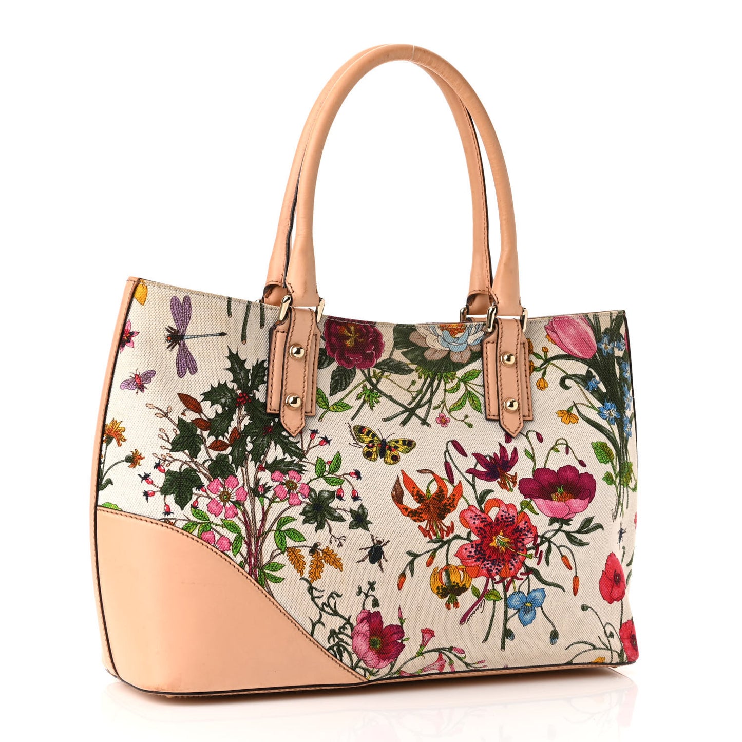 Canvas Floral Flora Medium Hasler Tote