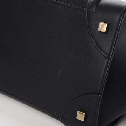 Celine Smooth Calfskin Mini Luggage Black 11 of 11