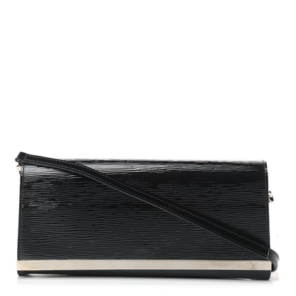 Louis Vuitton Electric Epi Sevigne Clutch Black 1 of 12