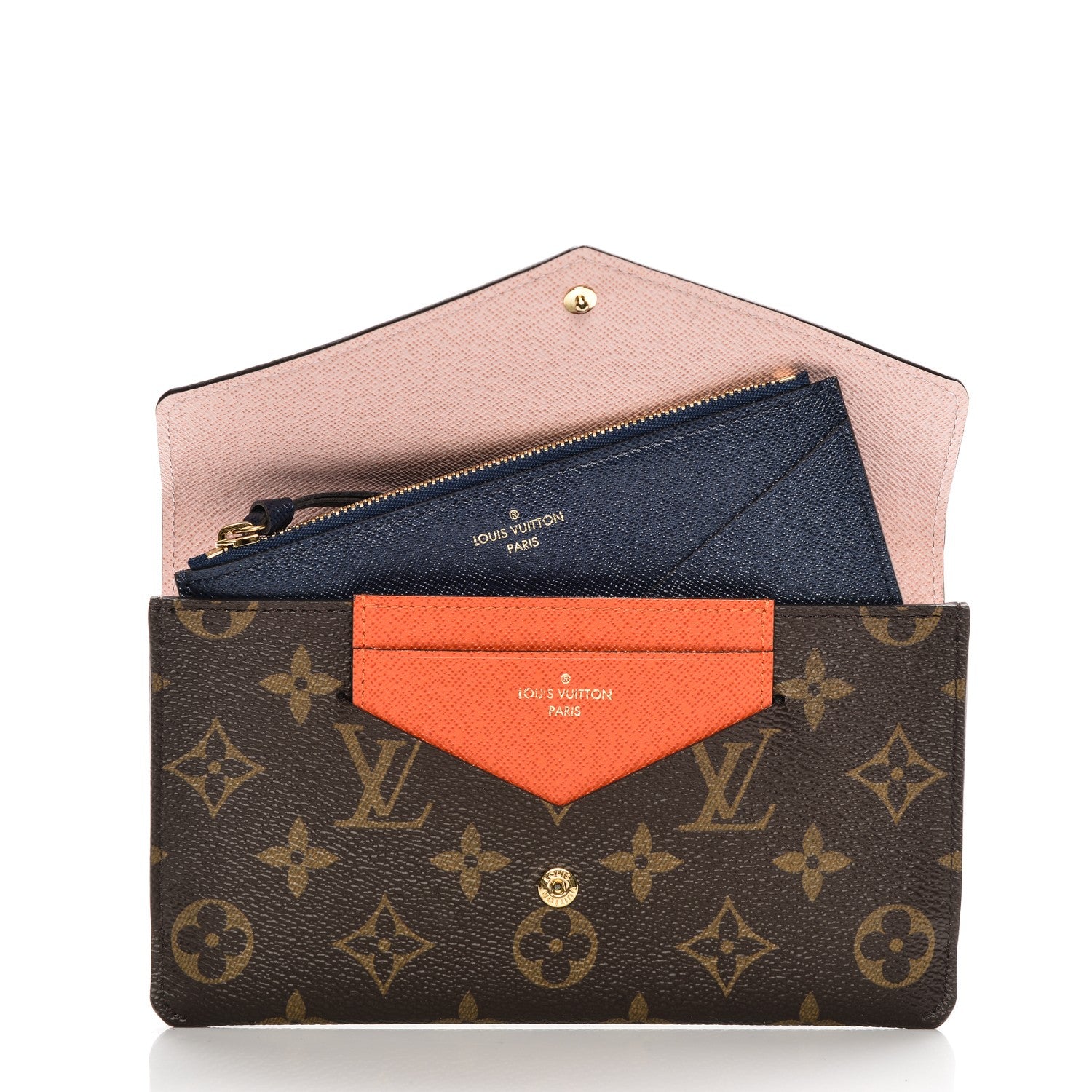 Louis Vuitton Monogram Jeanne Wallet Rose Ballerine 5 of 7