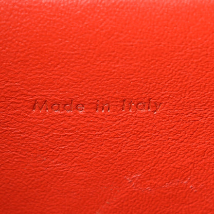Celine Elephant Calfskin Mini Tri-Color Belt Bag Vermillion 6 of 10