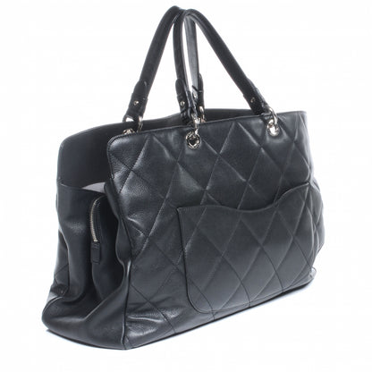 Chanel Caviar Quilted XL Tote Black 3 of 7