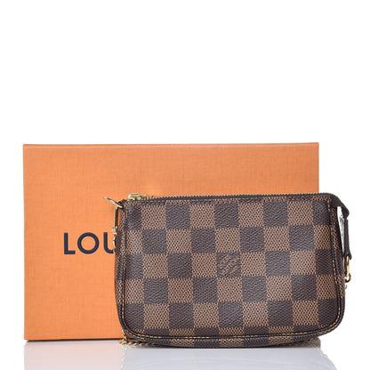 Louis Vuitton Damier Ebene Mini Pochette Accessories 8 of 8