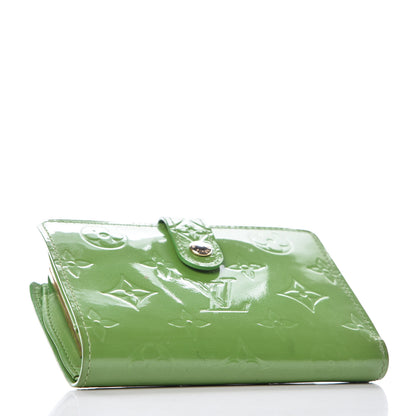 Louis Vuitton Vernis French Purse Wallet Vert Tonic 4 of 21