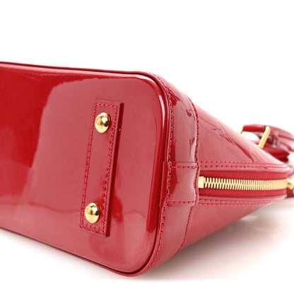 Louis Vuitton Vernis Alma BB Rose Indien 9 of 10