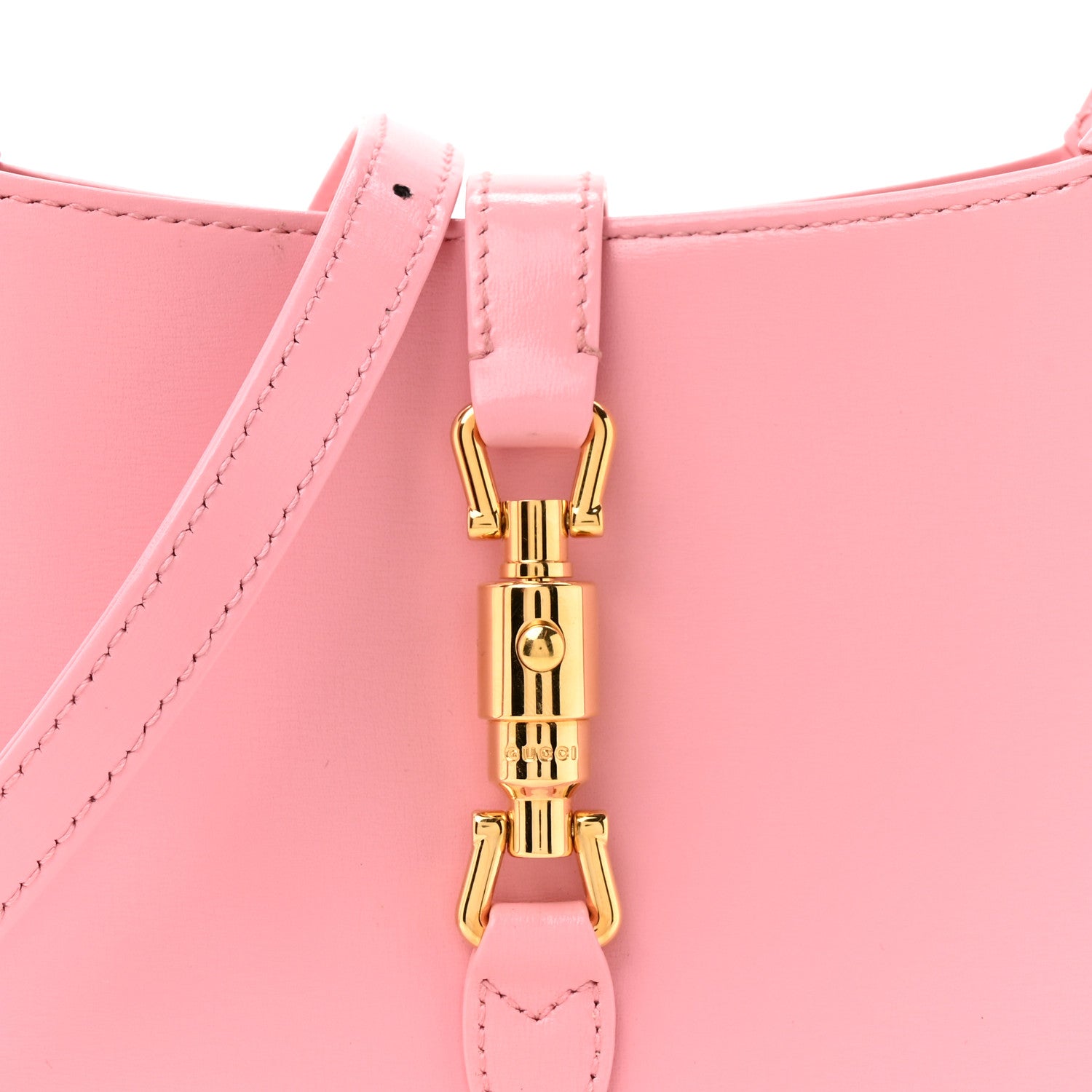 Gucci Boarded Dyana Lux Calfskin Mini Jackie 1961 Hobo Wild Rose