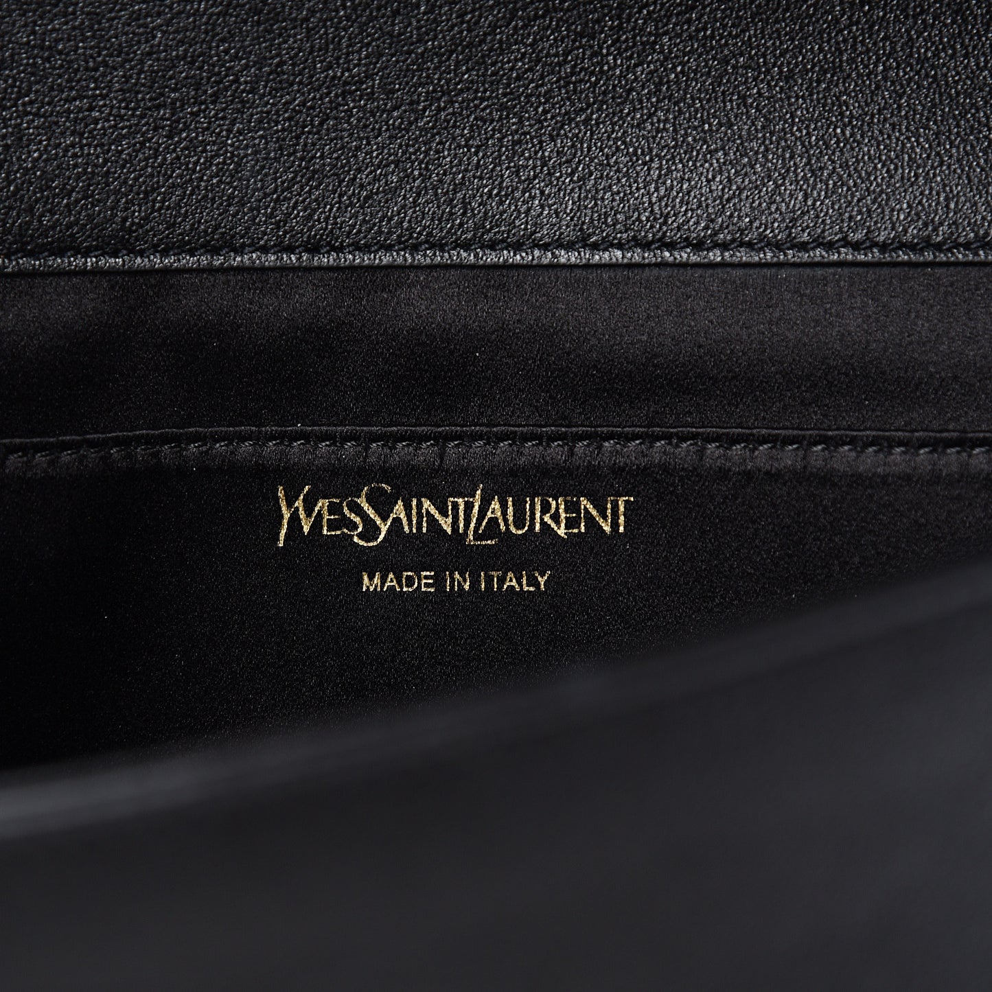 Calfskin Monogram Large Belle De Jour Clutch Black