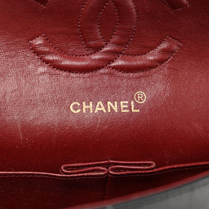 Chanel Lambskin Quilted Medium Double Flap Black 6 of 12