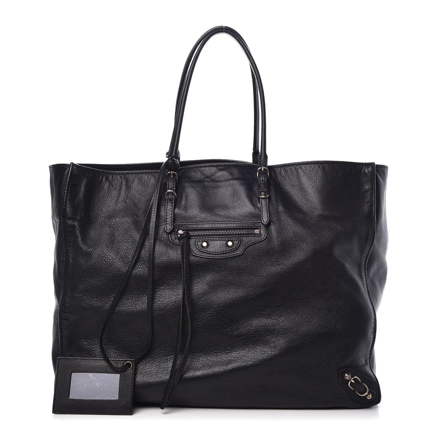 Veau Papier A4 Tote Black