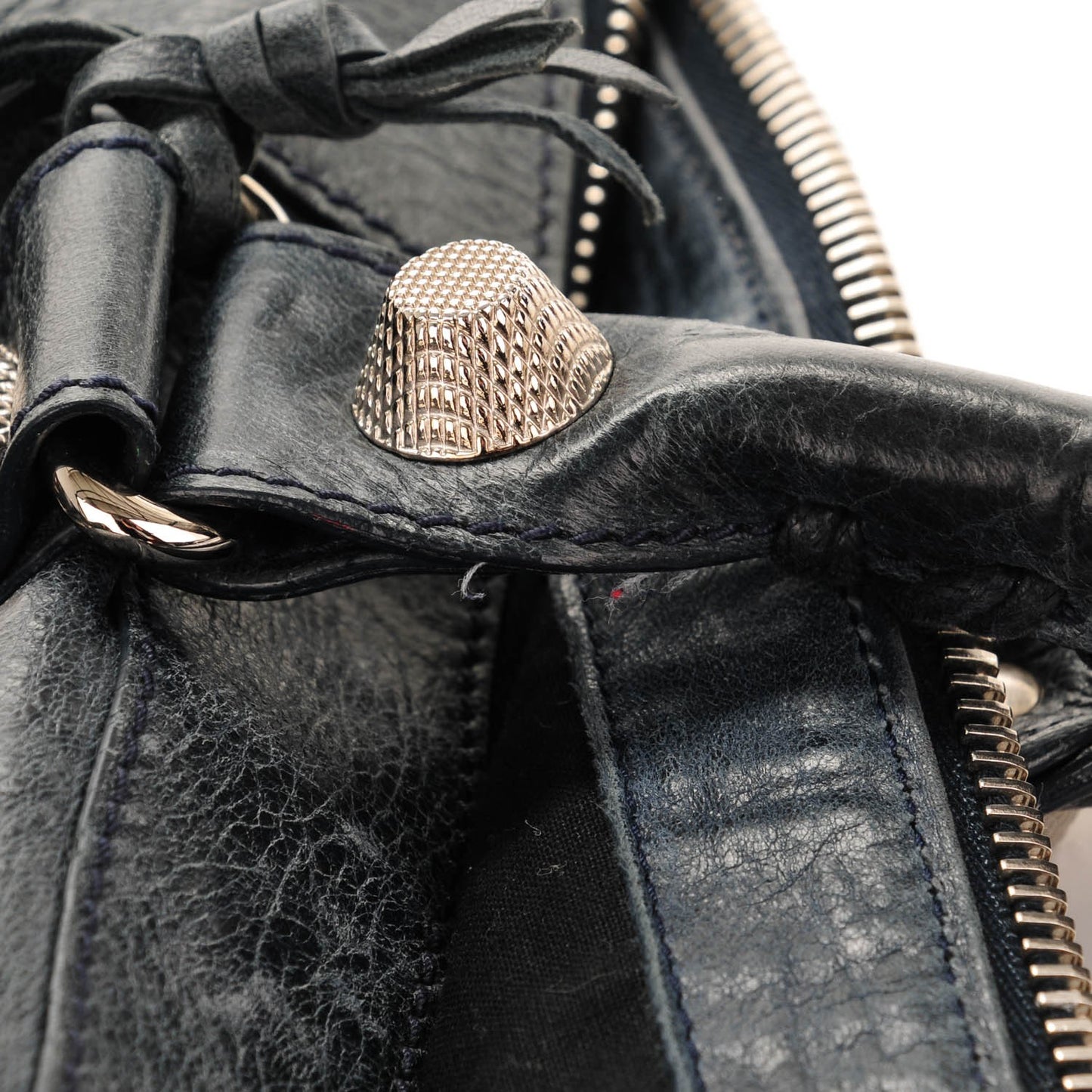 Agneau Giant 21 Silver Hardware Work Dark Night
