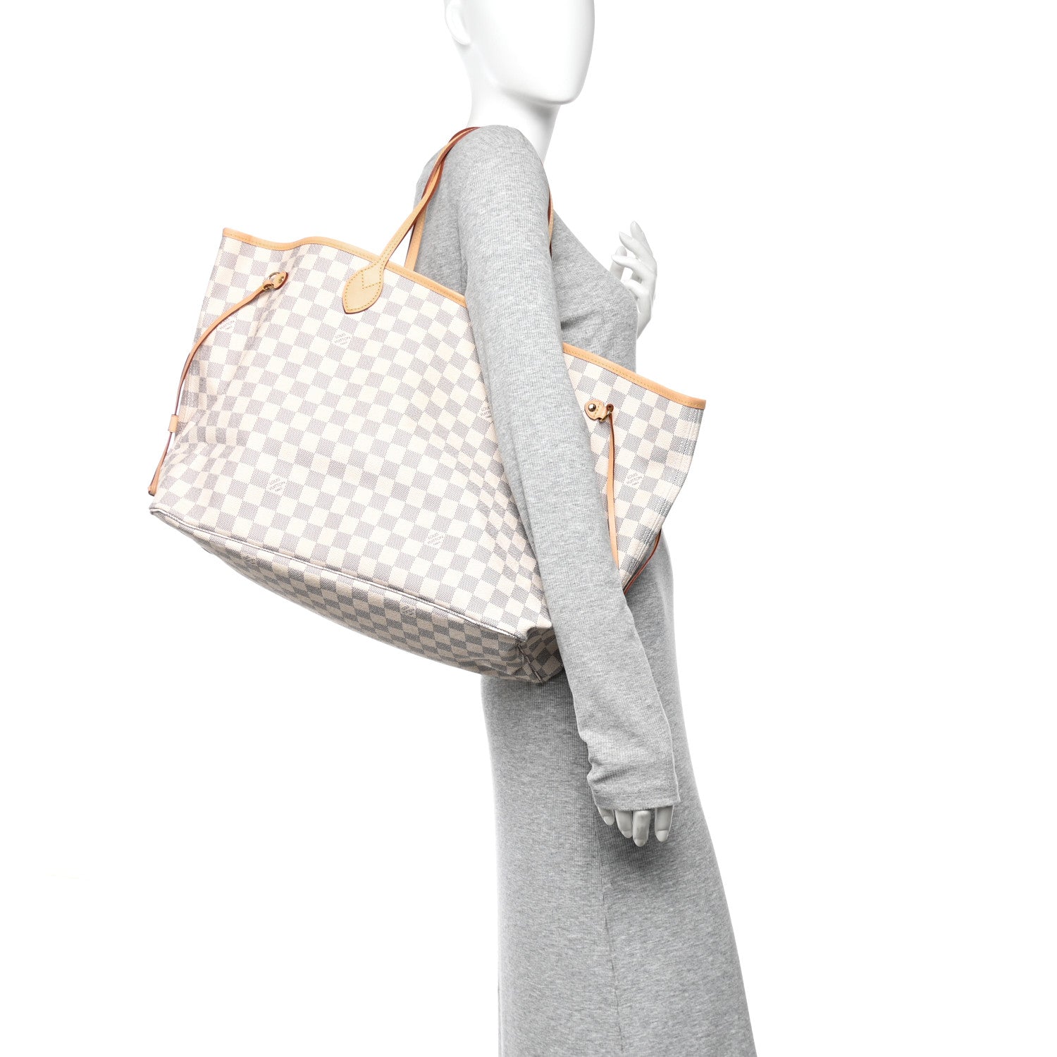 Louis Vuitton Damier Azur Neo Neverfull GM 2 of 10