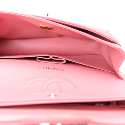 Chanel Caviar Quilted Medium Double Flap Pink 4 of 10