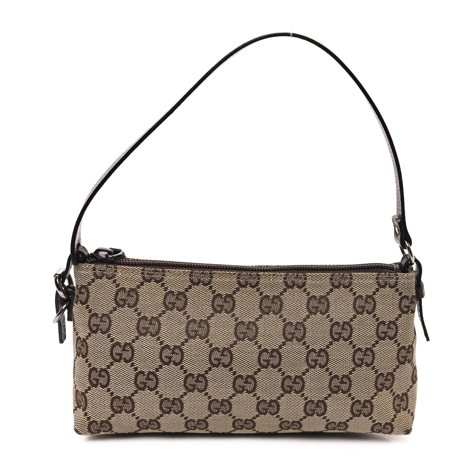Gucci Monogram Small Pochette Brown 1 of 12