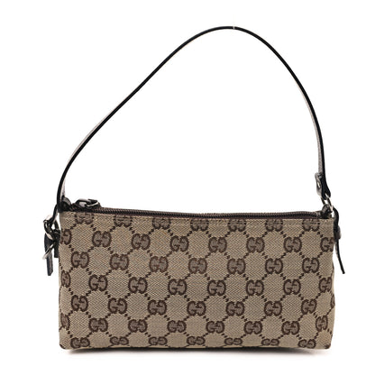 Gucci Monogram Small Pochette Brown 1 of 12