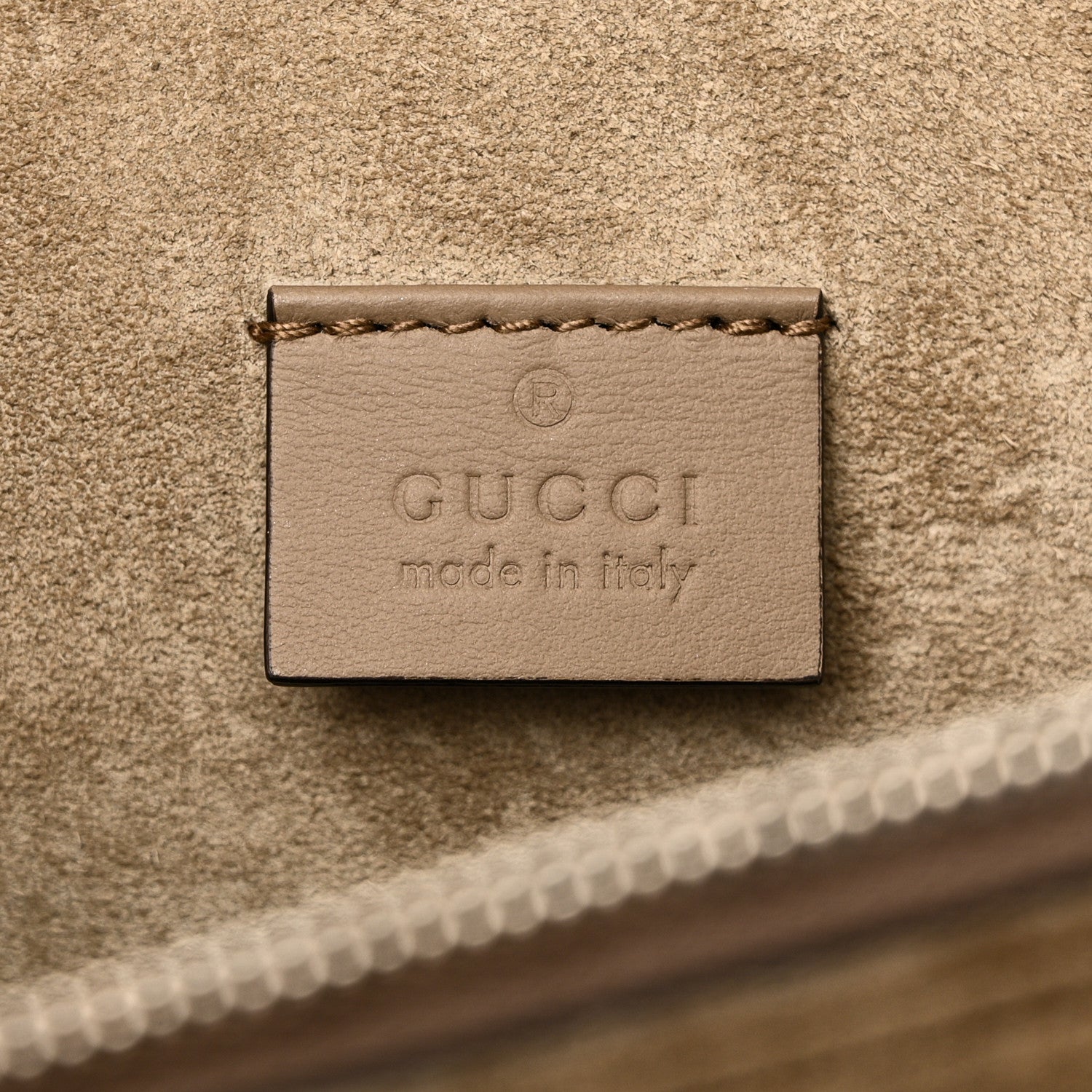 Gucci GG Supreme Monogram Medium Dionysus Shoulder Bag Taupe 6 of 10