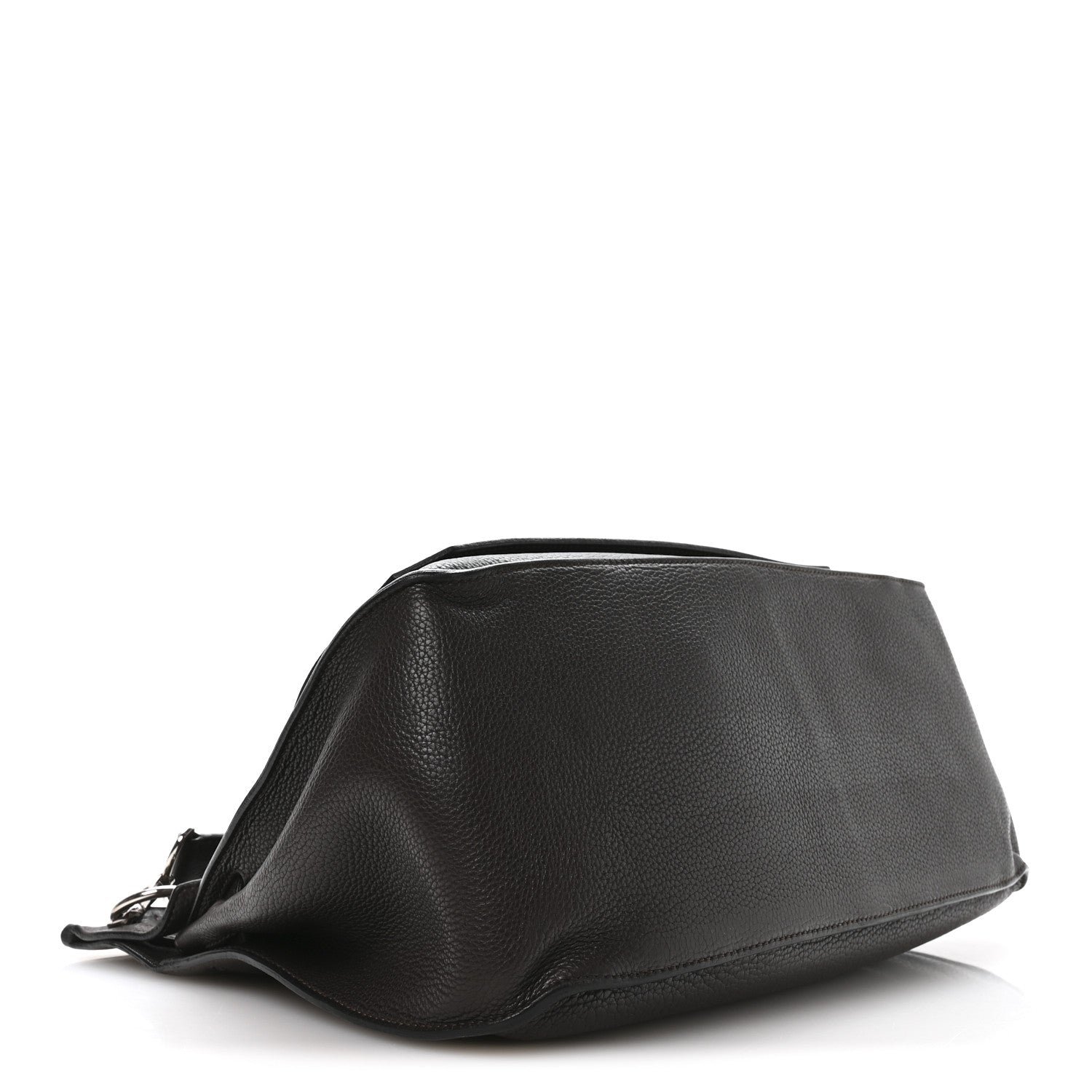 Hermes Taurillon Clemence Jypsiere 37 Chocolate 4 of 10