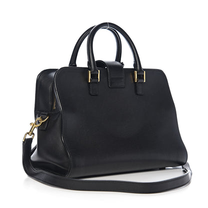 Saint Laurent Calfskin Monogram Baby Cabas Black 2 of 15