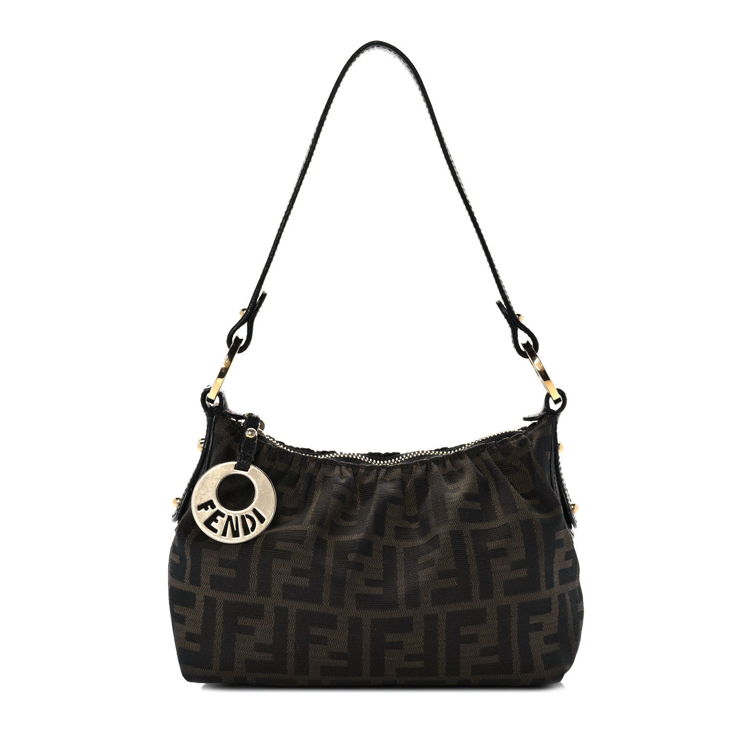 Fendi Zucca Mini Chef Hobo Tobacco 1 of 8