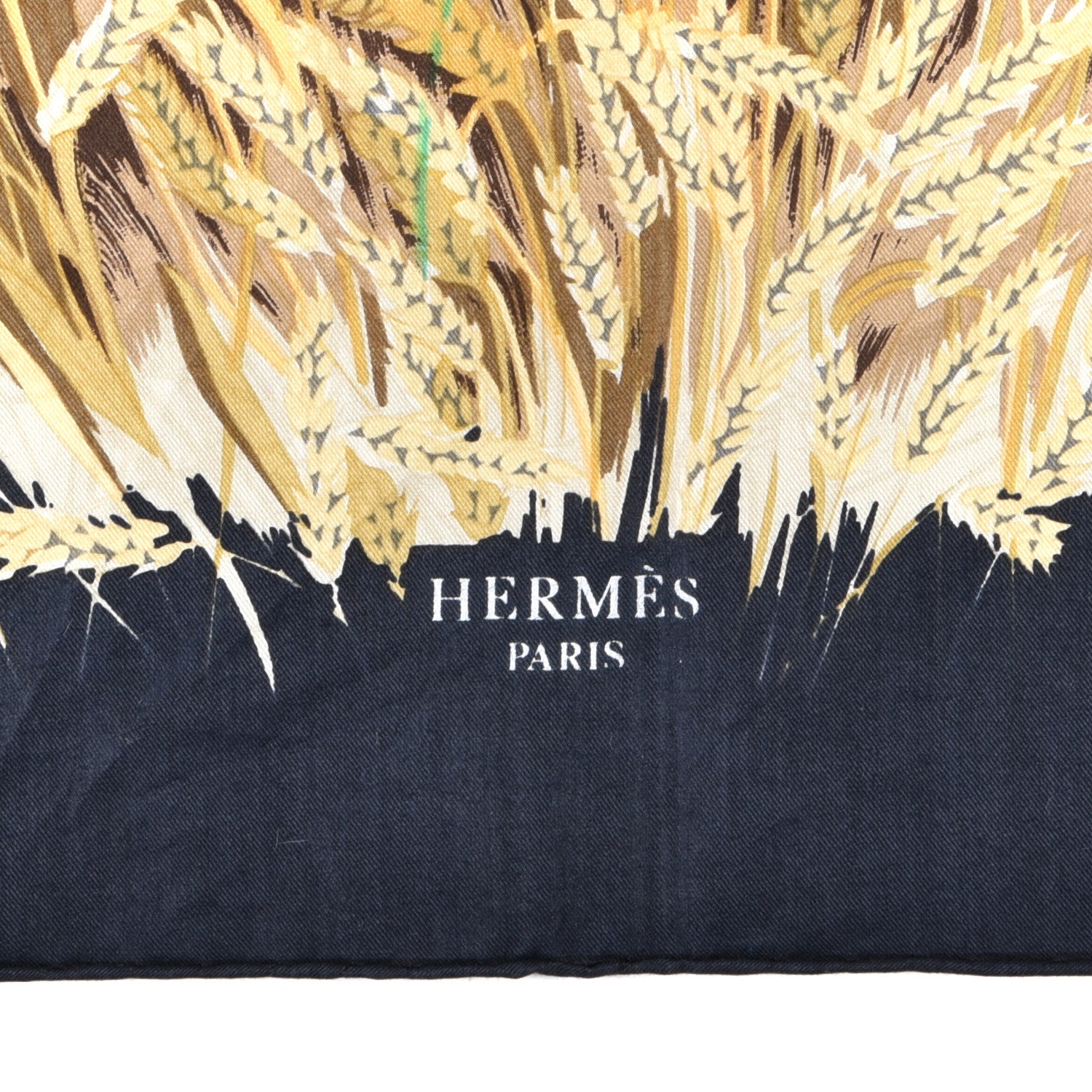 Hermes Silk Les Bles Scarf 90 2 of 4
