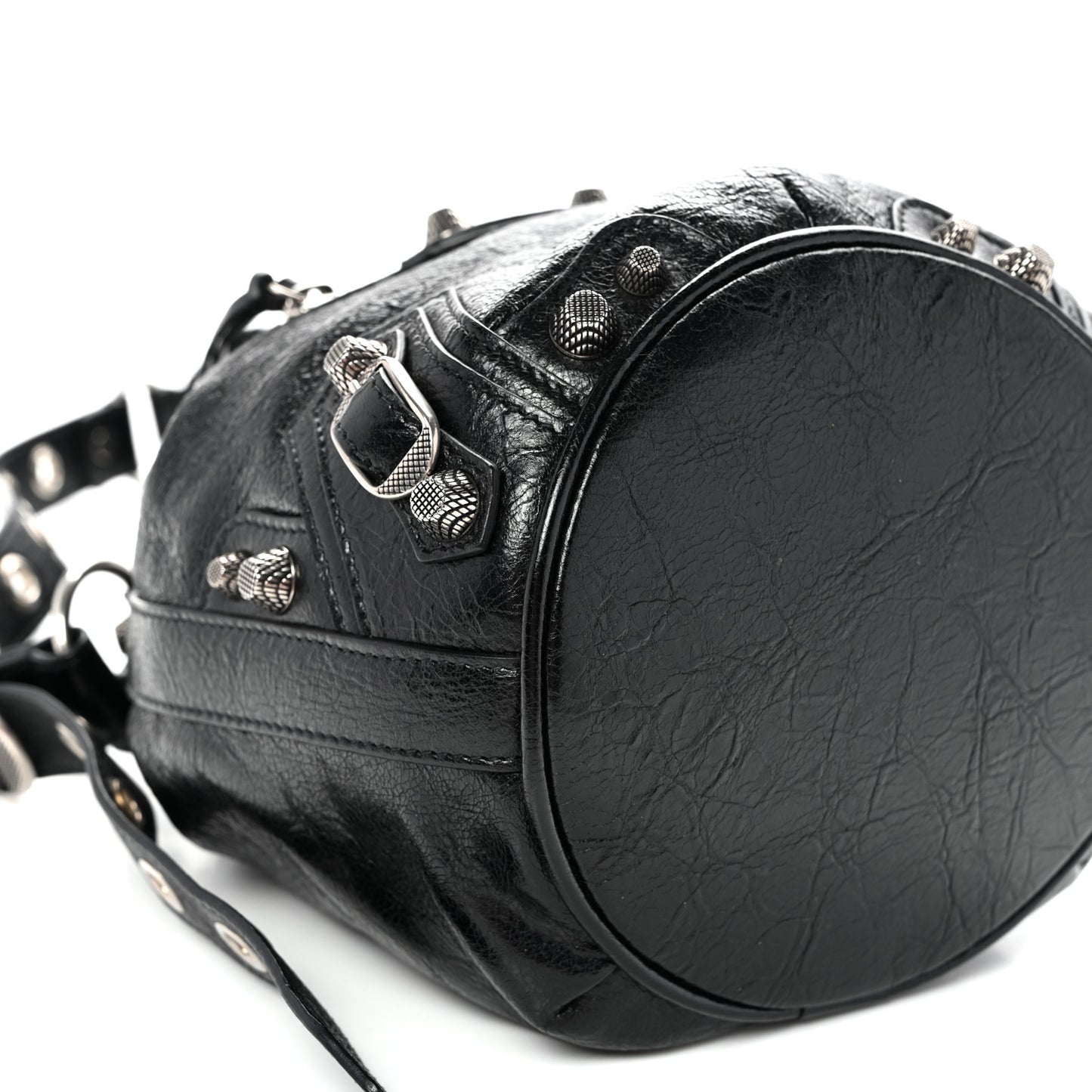 Agneau Arena Le Cagole Bucket Bag XS Black