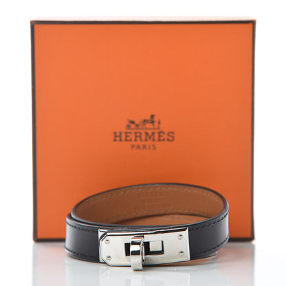 Hermes Box Kelly Double Tour Bracelet S Black 8 of 8