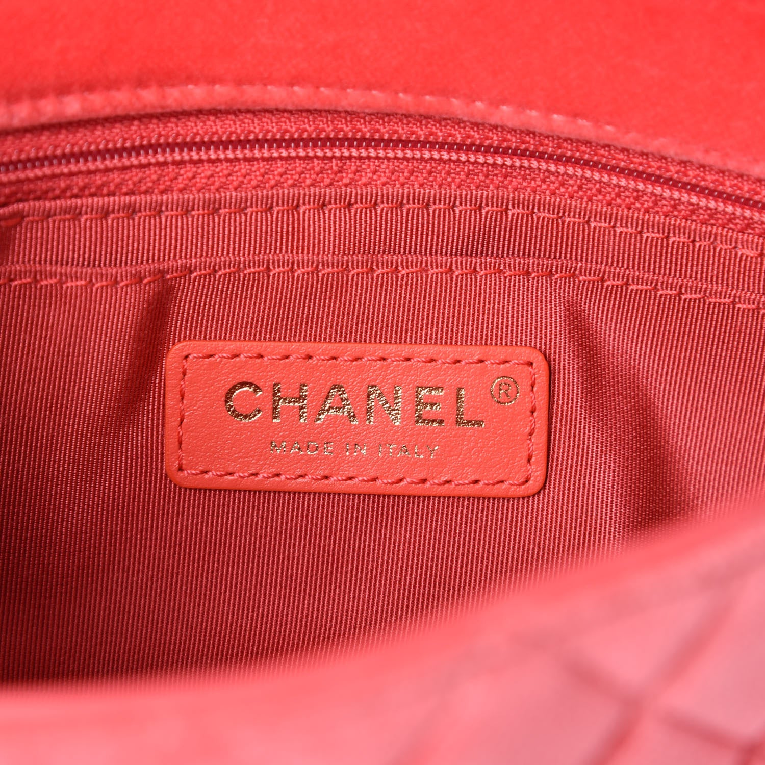 Chanel Velvet Quilted Mini Rectangular Pearl Crush Flap Pink 9 of 12