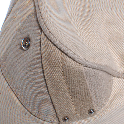 Prada Canvas Frame Bag Naturale 6 of 10