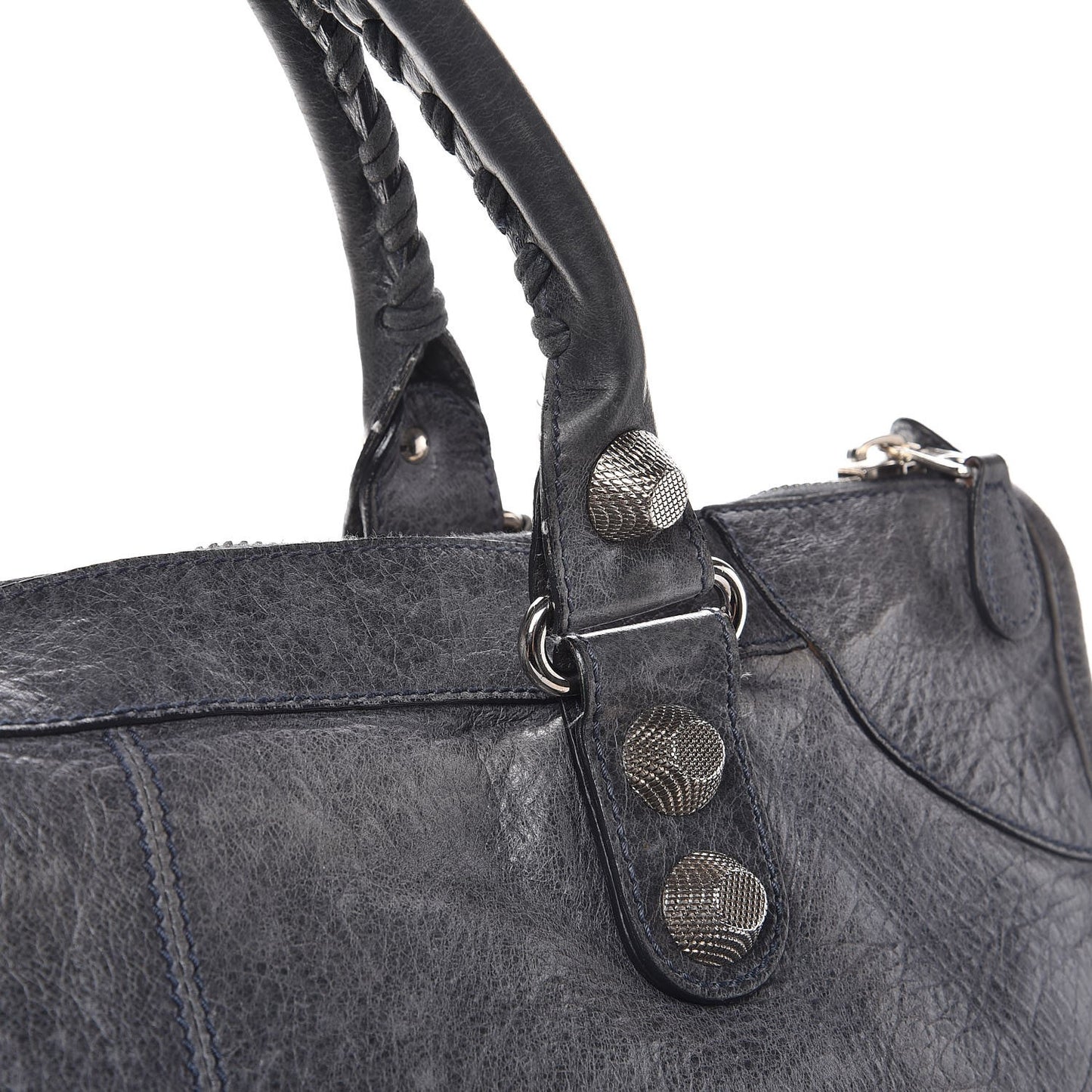 Agneau Giant 21 Silver Hardware Work Anthracite