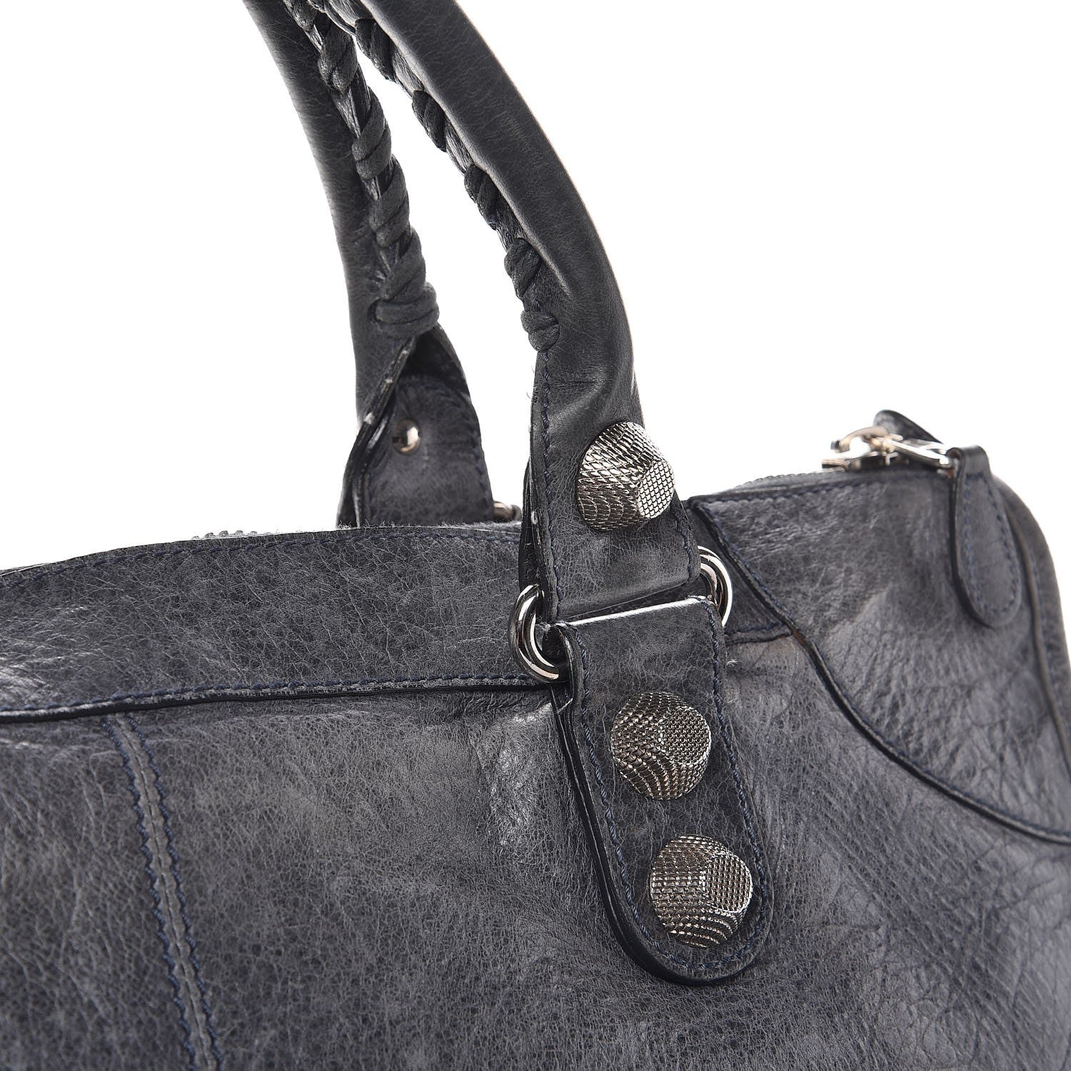 Balenciaga Agneau Giant 21 Silver Hardware Work Anthracite 11 of 12