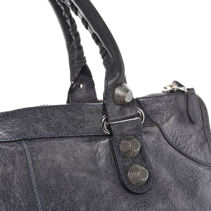 Balenciaga Agneau Giant 21 Silver Hardware Work Anthracite 11 of 12