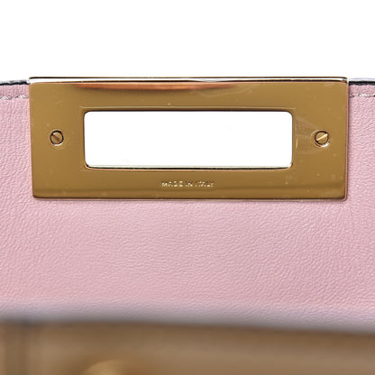 Fendi Vitello Seta Century Large Peekaboo X-Lite Fango Mandorlo 6 of 8
