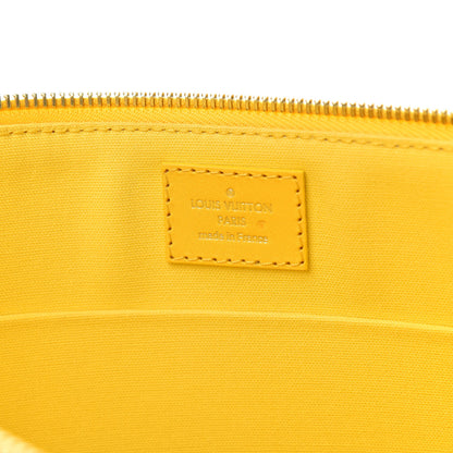 Louis Vuitton Damier Couleurs Kit Clutch Mimosa 6 of 9