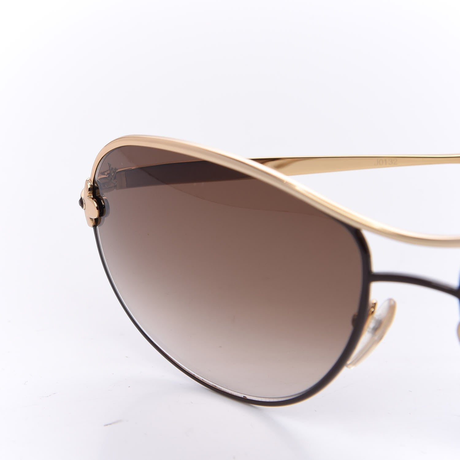 Louis Vuitton Mimosa Sunglasses Z0378U Gold 10 of 11