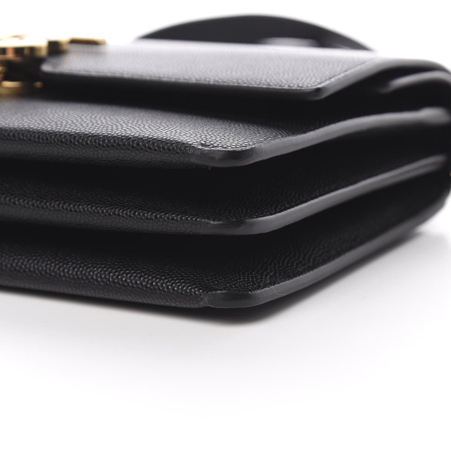 Burberry Grained Calfskin Albion TB Bag Black 10 of 10
