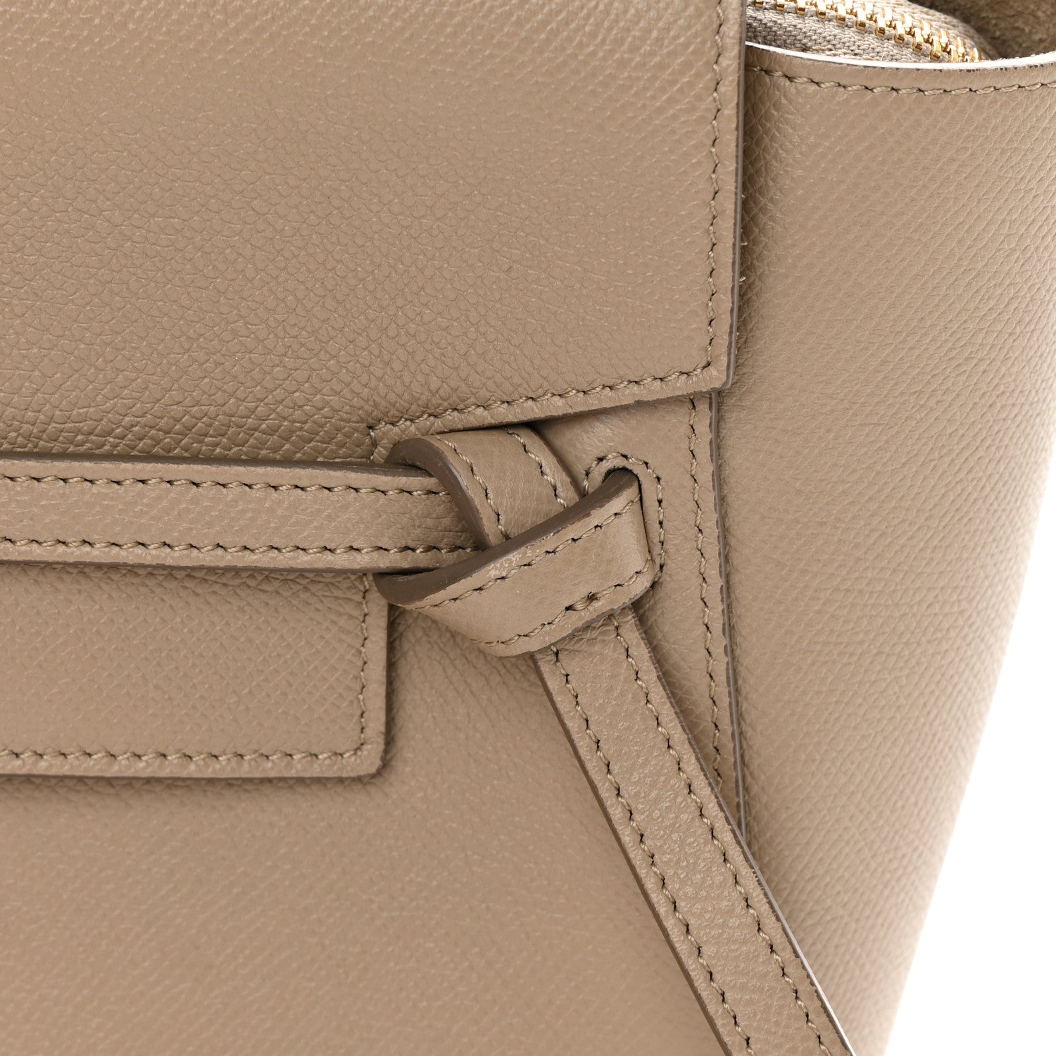 Celine Grained Calfskin Nano Belt Bag Light Taupe 11 of 12